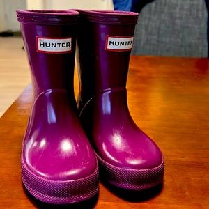 Toddler Purple Hunter Boots